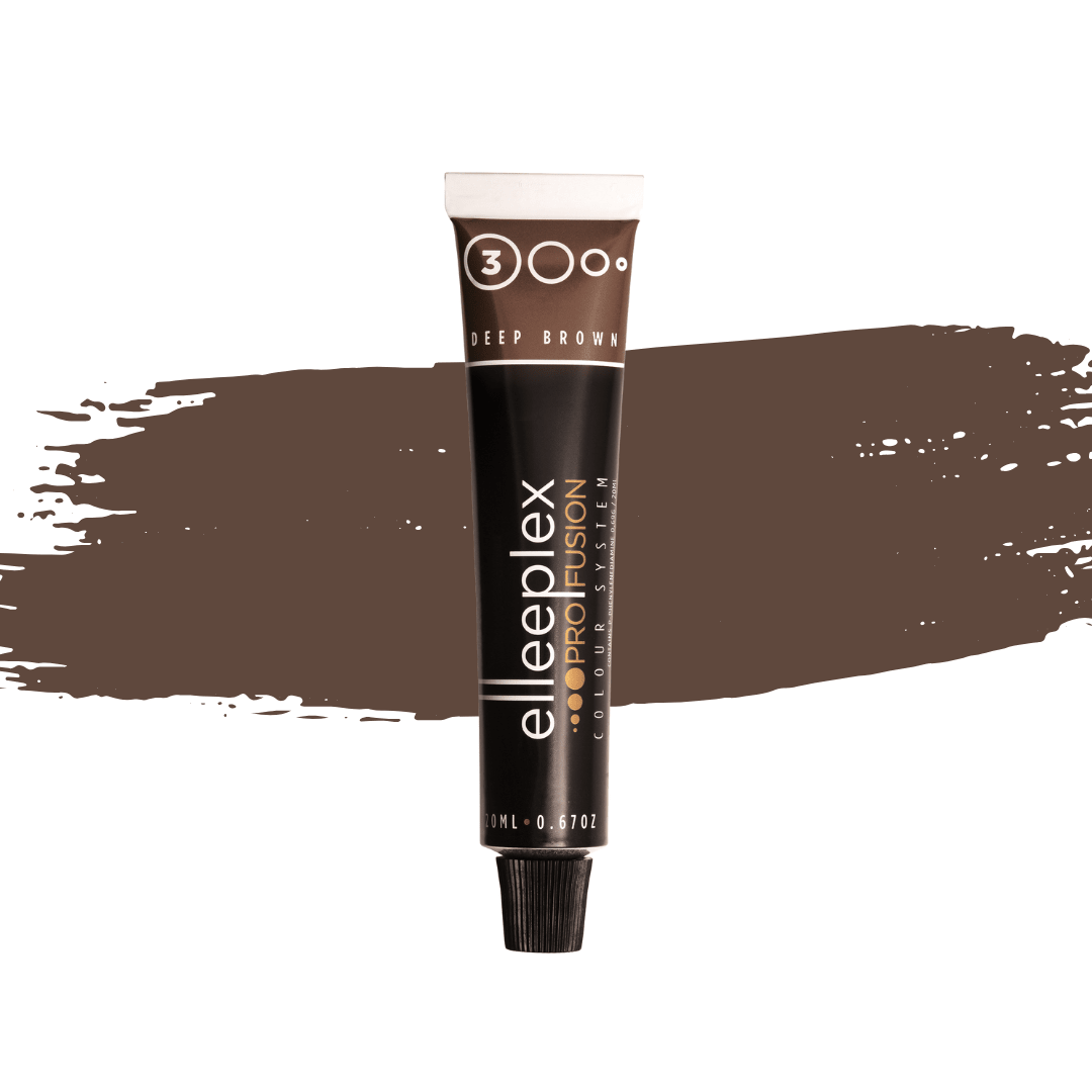 Deep Brown Elleeplex Profusion Lash and Brow Tints by Elleebana